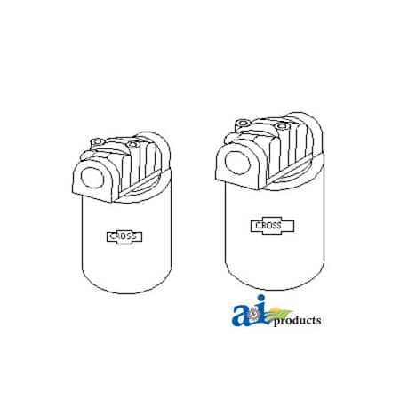 A & I Products Hyd. Filter Only 6" x4" x4" A-1A9021